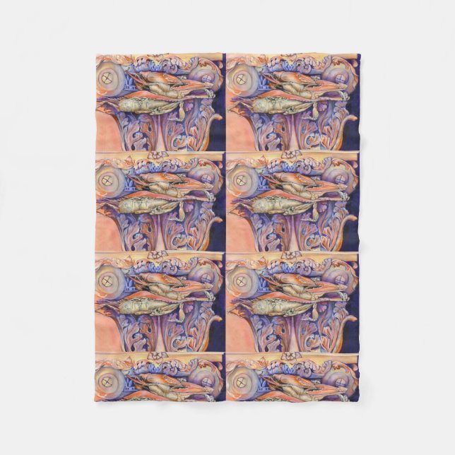 Spiel- und Curly-Spiel-Tag Fleecedecke (Vorderseite)