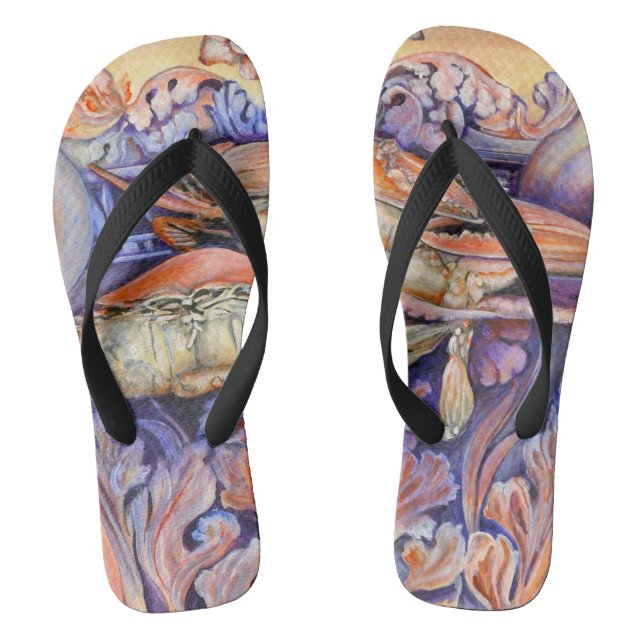 Spiel- und Curly-Spiel-Tag Flip Flops (Fußbett)