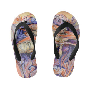 Spiel- und Curly-Spiel-Tag Kinderbadesandalen