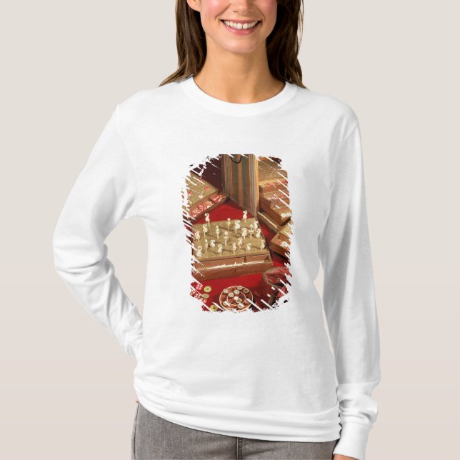 Spiel von Dauphin Lotto erfunden von Louis XIV T-Shirt (Vorderseite)