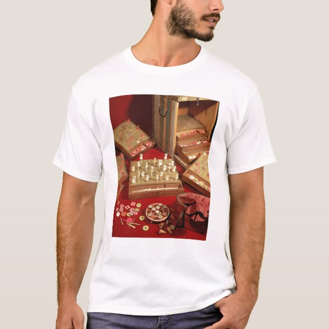 Spiel von Dauphin Lotto erfunden von Louis XIV T-Shirt (Vorderseite)