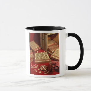 Spiel von Dauphin Lotto erfunden von Louis XIV Tasse