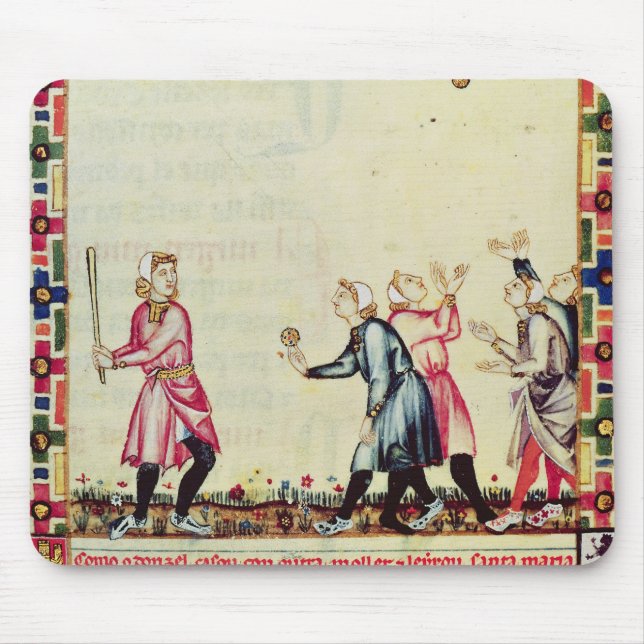 Spiel von Pelota im Freien Mousepad (Vorne)