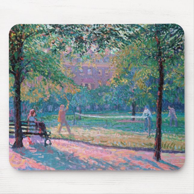 Spiel von Tennis Mousepad (Vorne)