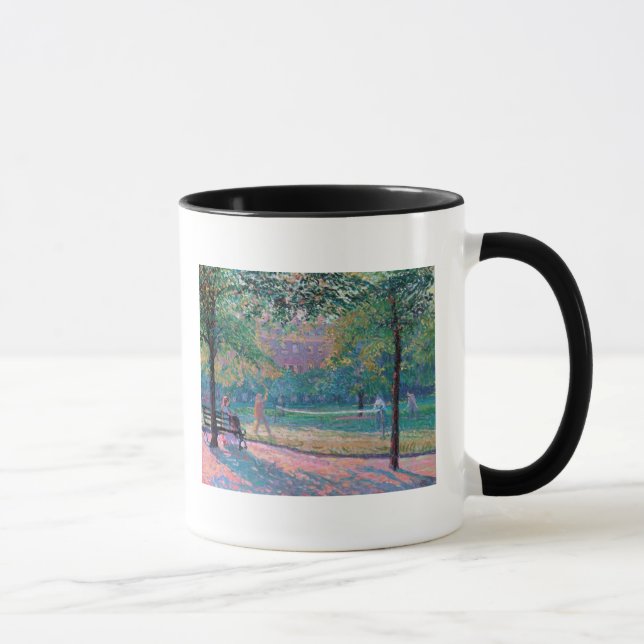 Spiel von Tennis Tasse (Rechts)