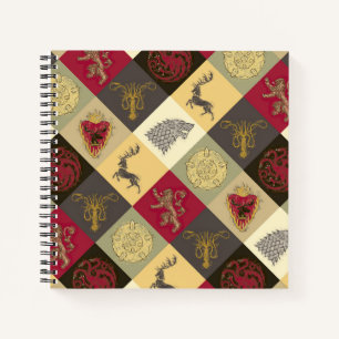 Spiel von Thrones Sigil Pattern Notizbuch