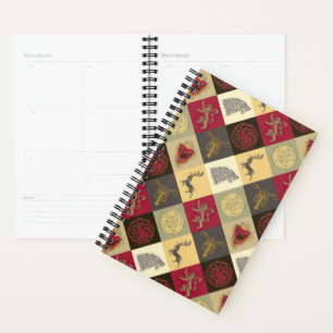Spiel von Thrones Sigil Pattern Planer