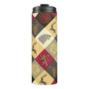 Spiel von Thrones Sigil Pattern Thermosbecher