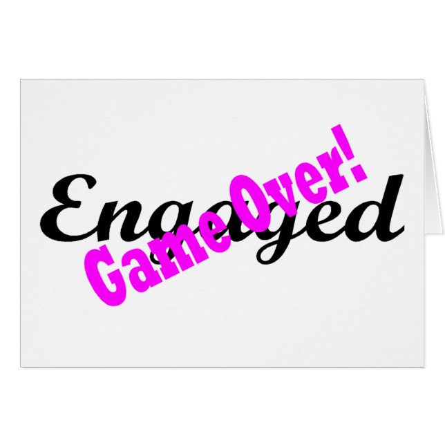 Spiel vorbei (Vorderseite (Horizontal))