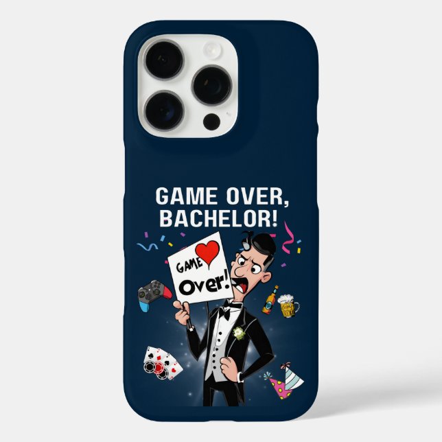 Spiel vorbei, Bachelor! Case-Mate iPhone Hülle (Rückseite)