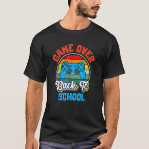 Spiel vorbei Lehrer Schüler Controller Zurück zur T-Shirt