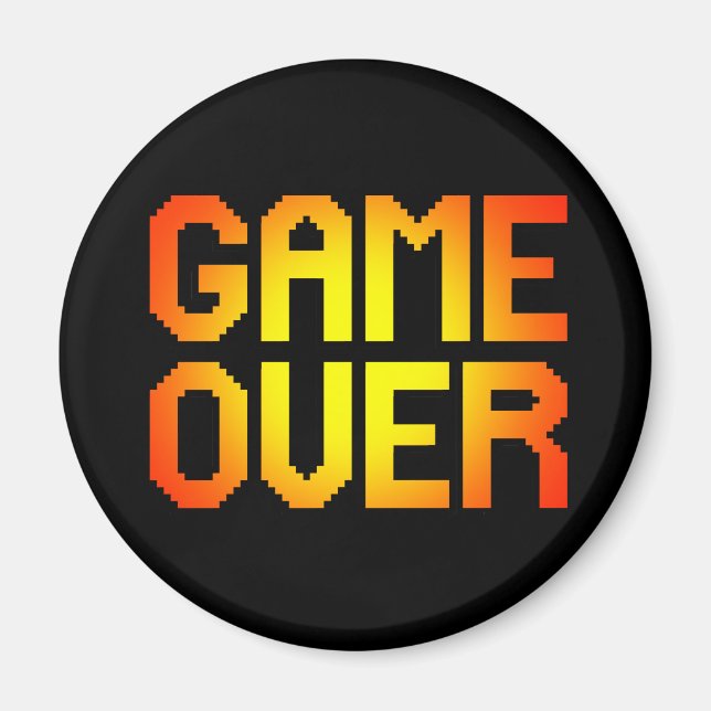 SPIEL VORBEI MAGNET (Vorne)