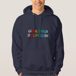 Spiel vorbei Münze einwerfen Hoodie