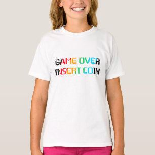 Spiel vorbei Münze einwerfen T-Shirt