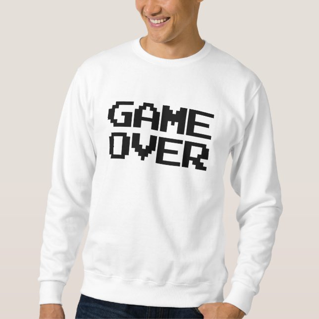 Spiel vorbei sweatshirt (Vorderseite)