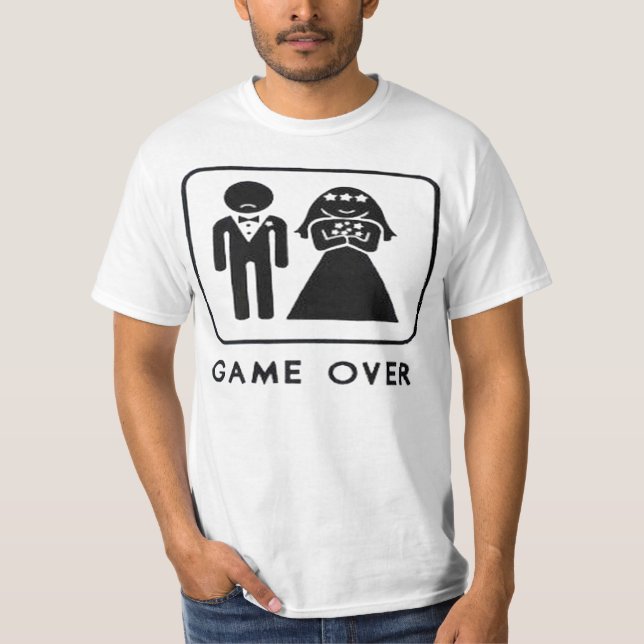 Spiel vorbei T-Shirt (Vorderseite)