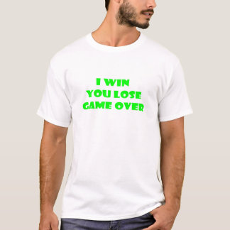 Spiel vorbei T-Shirt