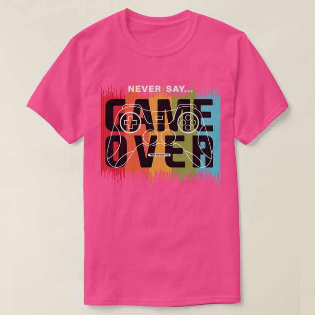 Spiel vorbei Tippfehler T-Shirt (Design vorne)