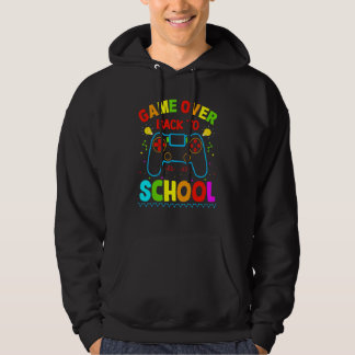 Spiel vorbei Zurück zur Schule Hoodie