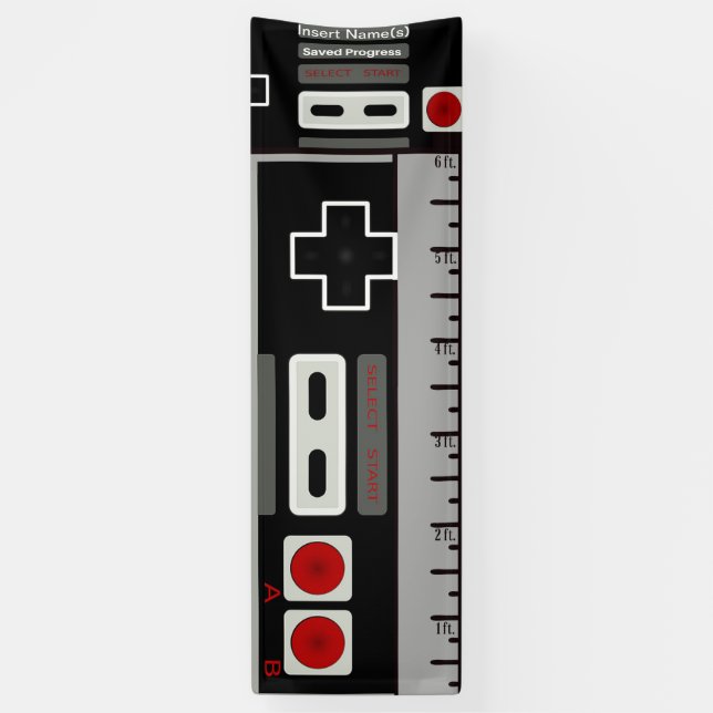 Spiel wachsen Diagramm Banner (Vertikal)