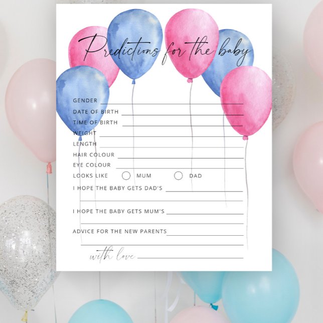 Spiel zur Aufdeckung von Geschlechtern - Vorhersag (Von Creator hochgeladen)