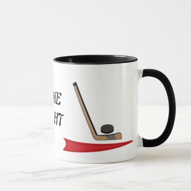 Spielabend _ Hockey Design Tasse (Rechts)