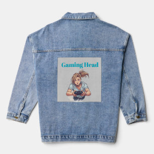 Spielabend Stimmung – Freunde lachen Brett T-Shirt Jeansjacke