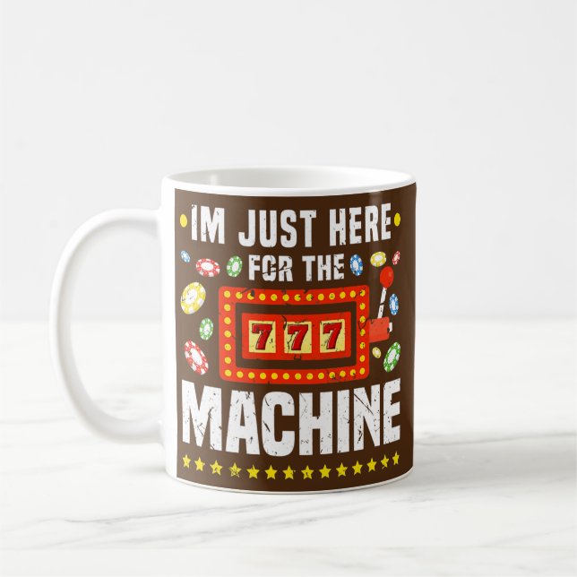 Spielautomat Gambling Lover Funny Casino  Kaffeetasse (Links)