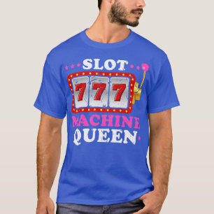 Spielautomat Spieler Kasino Spieler Glücksspiel T-Shirt