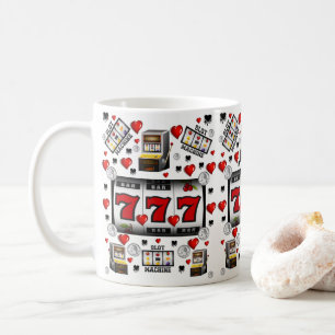 Spielautomaten Casino Tasse