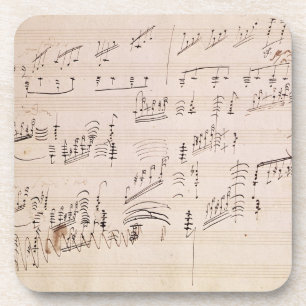 Spielberichtsbogen 'des Mondscheins Sonata Untersetzer