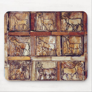 Spielbrett, Tiere des Feldes und Wald Mousepad