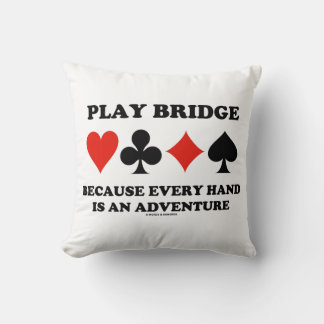 Spielbrücke, weil jede Hand ein Abenteuer ist Kissen
