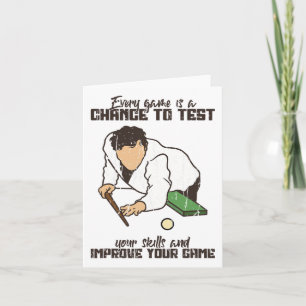 Spielchance, Fähigkeiten zu testen und Spiel zu ve Karte