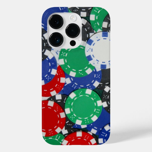 Spielchips Case-Mate iPhone Hülle (Rückseite)