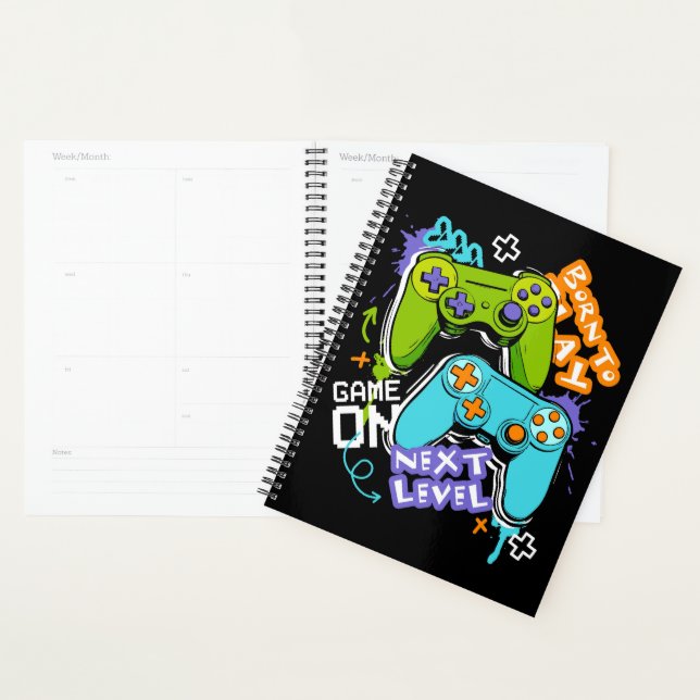 Spielcontroller Graffiti  Gaming Born To Play  Planer (Anzeige)