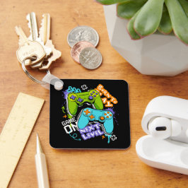 Spielcontroller Graffiti  Gaming Born To Play  Schlüsselanhänger