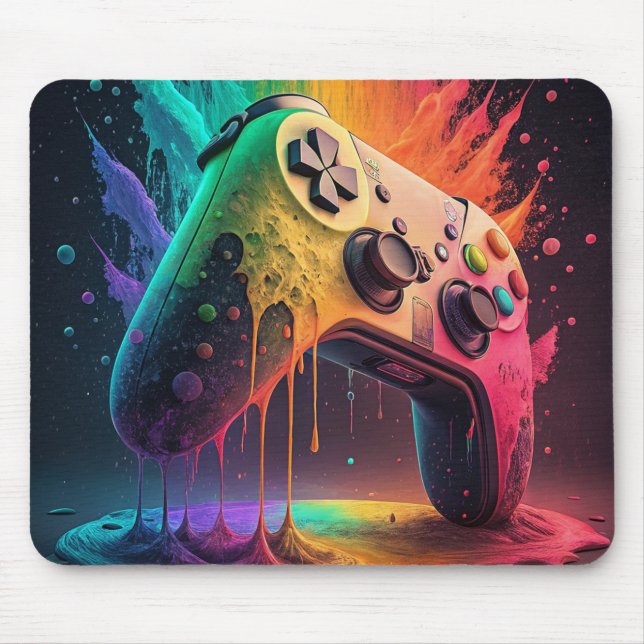 Spielcontroller Mousepad (Vorne)