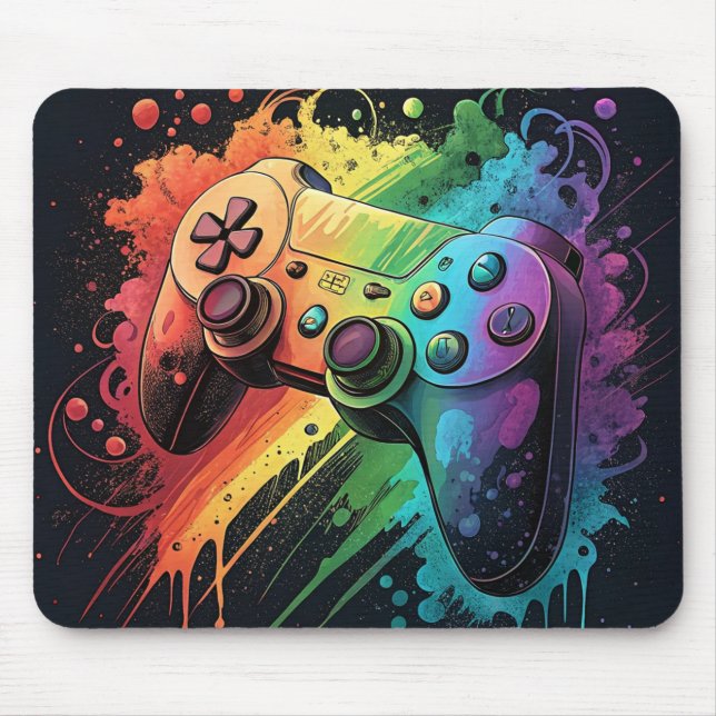 Spielcontroller Mousepad (Vorne)