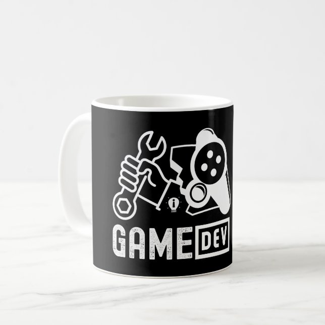 SPIELDEV - SPIELENTWICKLUNGSPUNKT KAFFEETASSE (Vorderseite Links)