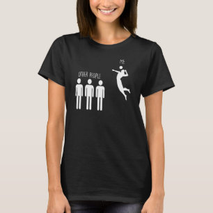 Spiele andere Leute Ich Beach Volleyball Player T-Shirt