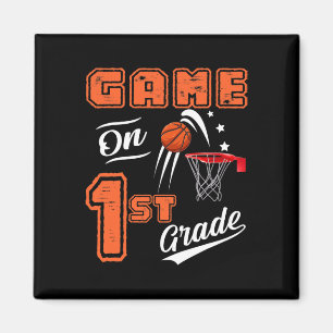 Spiele auf der ersten Stufe Bysketbyll erster Tag Magnet