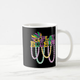 Spiele Boosie Mardi Gras passendes Karneval lustig Kaffeetasse
