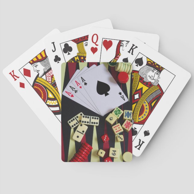Spiele-Casino-Spiele Spielkarten (Rückseite)