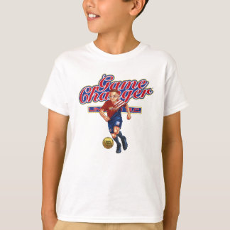 Spiele-Changer Logo Boys Soccer T-Shirt