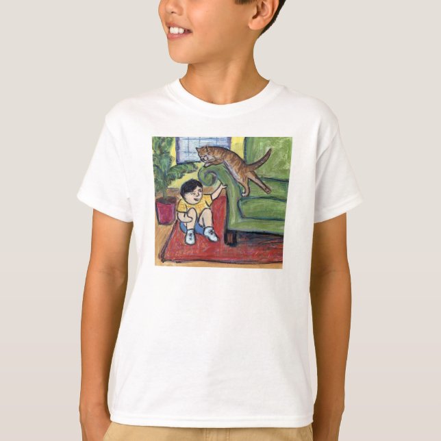 Spiele Chat Lover Custom Art T - Shirt (Vorderseite)