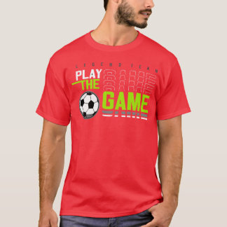 spiele das Spiel Sporttypografie Grafik vintage T-Shirt