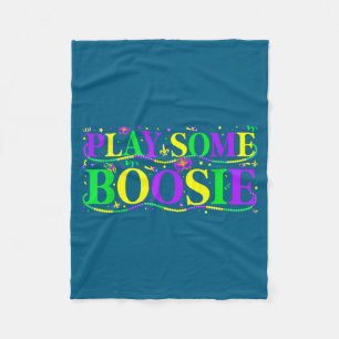 Spiele ein paar Boosie Mardi Gras Louisiana New Or Fleecedecke
