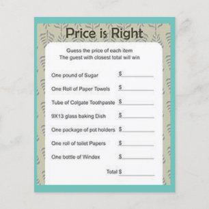 SPIELE FÜR DIE BRAUTDUSCHE FLYER