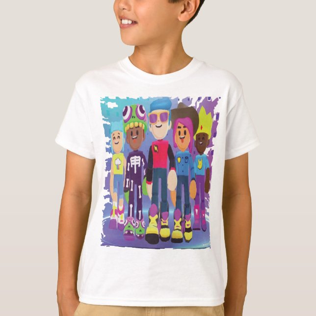 Spiele für Kinder T-Shirt (Vorderseite)